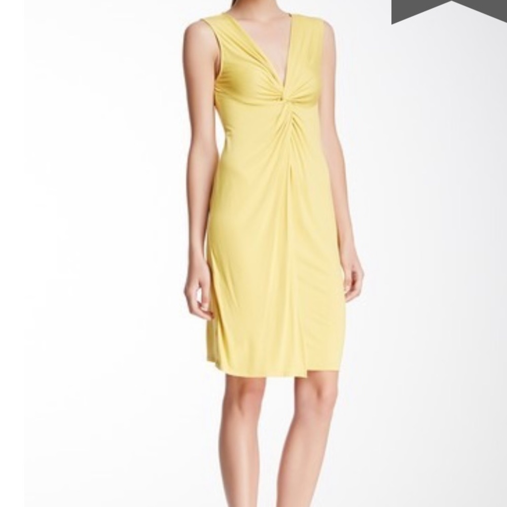 BcbgMaxazria Karen twisted front dress